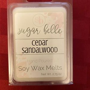 Sugar Belle Cedar Sandalwood Scented Wax Melts